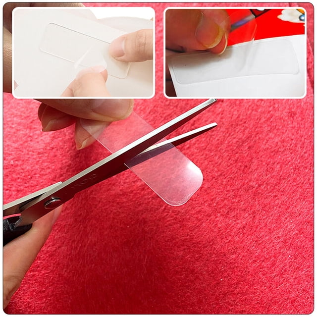 WRITWAA Transparent Double Sided Tape for Spring Festival Couplets with Strong Adhesive and Removable Design