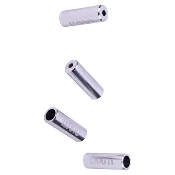 Lot De 100 Embouts Pour Câbles De Vélo – Capuchons 4 Mm Et 5 Mm Pour Freins Et Dérailleurs, Noirs, En Plastique Résistant, Pour VTT Et Route