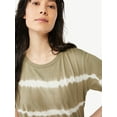 thumbnail image 7 of Free Assembly Women's Crop Box Tee with Short Sleeves, Sizes XS-XXXL, 7 of 7
