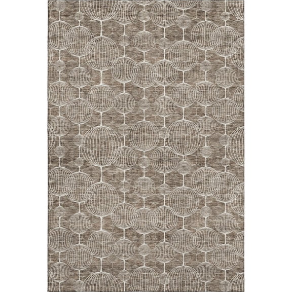 Dalyn Rugs Premium Machine Washable Mayfield AMF732 Chocolate 8' x 10' Rug