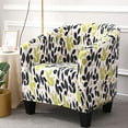 thumbnail image 3 of Tub Chair Covers for Armchairs, Tub Sofa Slipcover Polyester Fiber Club Chair Slipcover Stretch Armchair Slipcover Removable Washable Sofa Couch Cover for Dining Living Room Office Reception, 3 of 8
