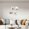 thumbnail image 6 of 4 Pack 4x6 Picture Frames Display 4x6 Picture with Mat or 5x7 without Mats, White Gallery Wall Frame for Wall and Tabletop Display, 6 of 7
