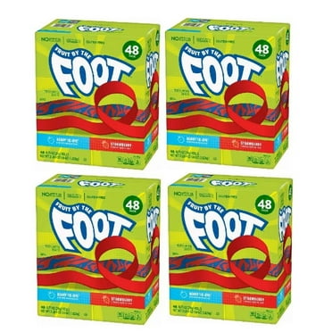 Fruit by the Foot Snacks, Berry Tie-Dye and Strawberry Variety Pack (48 ct.) 4PK