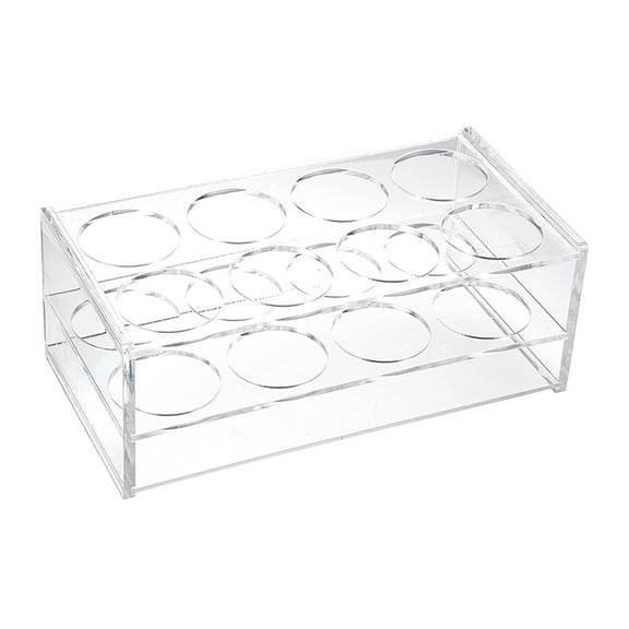 Tube Rack Polypropylene 8-Well  for 100ml Clear