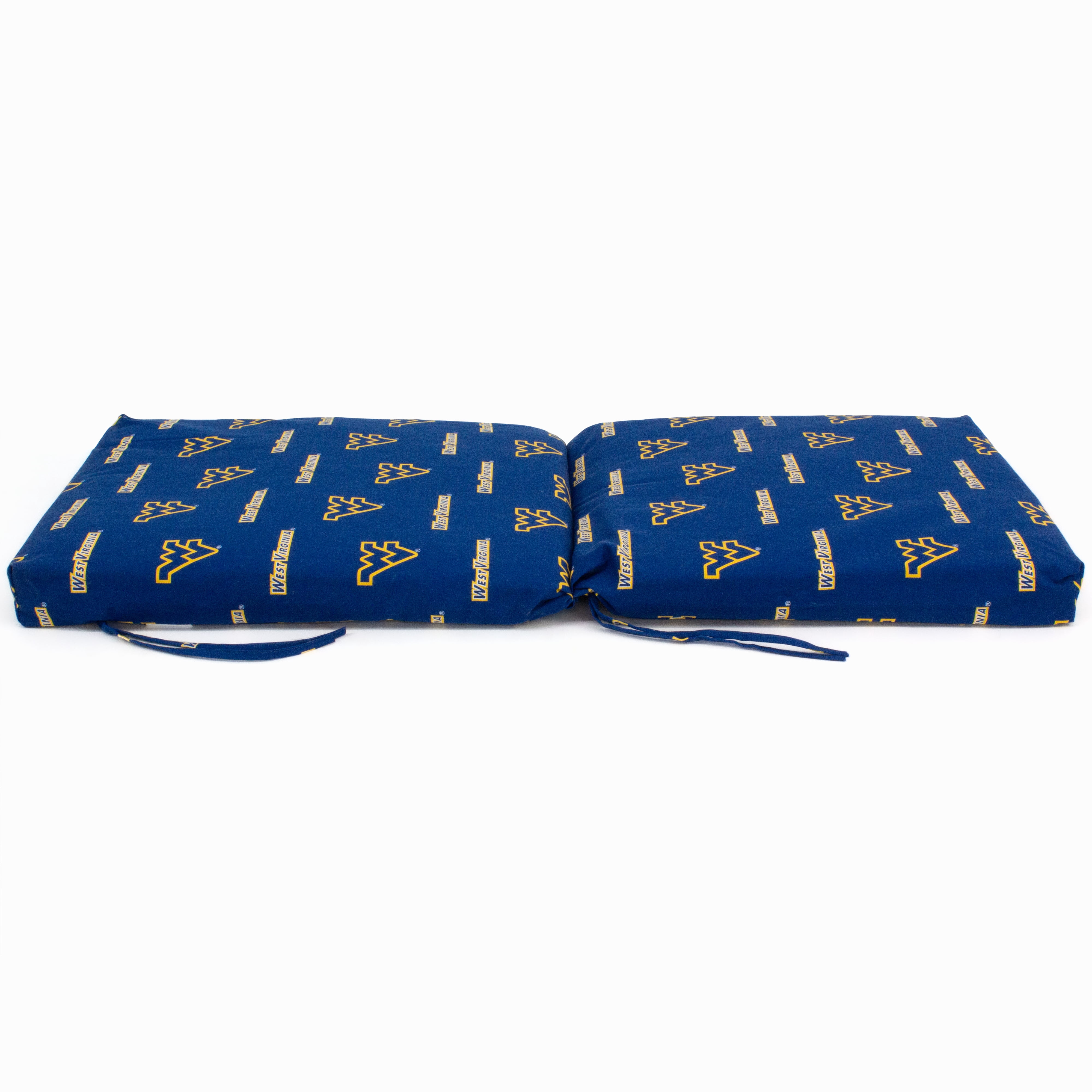 College Covers West Virginia Mountaineers 2pc Chair Cushion