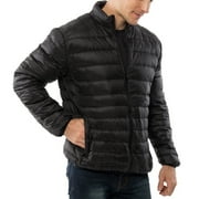 Alpine Swiss Niko Men’s Puffer Jacket Warm Down Alternative Insulated Coat | Packable Water-Resistant & Windproof Winter Outerwear with Zipper Pockets