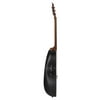 Ovation ExoticWoods Collection 6 String Acoustic-Electric Guitar, Right, Sapele Purple Burst, Deep Contour Body C2078AXP-SPB