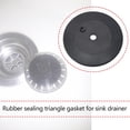 thumbnail image 2 of Set of 4 rubber seals for sink cover compatible with IKEA Altant Domsjö Kitchen accessories Black 55 mm, 2 of 5