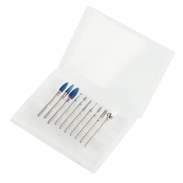 Brocas para uñas 10 piezas NikouMX
