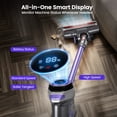 thumbnail image 5 of INSE Cordless Vacuum Cleaner,6-in-1 Stick Handheld Vacuum 35kPa Ultra-Light for Carpet Floor Pet Hair,N1, 5 of 13