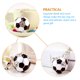 thumbnail image 2 of KAKOWELY Mini llavero de fútbol, llavero decorativo con forma de balón de fútbol, adorable llavero con temática de fútbol., 2 of 5