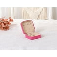 thumbnail image 6 of Unique Bargains Jewelry Boxes Mini Portable PU Leather Jewelry Organizer Storage Display Rose, 6 of 8