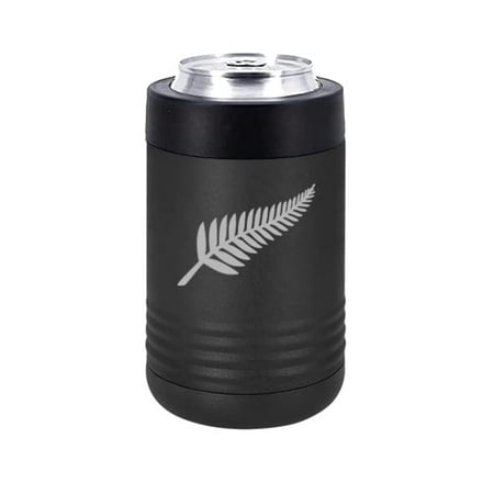 

Can and Bottle Cooler Insulator Stainless Steel Double Wall Vacuum Insulated Beverage Drink Holder New Zealand Silver Fern