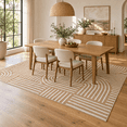 thumbnail image 3 of KUETH 8' x 10' Area Rug for Living Room, Non-slip and Washable Rug Medium Pile, Large Area Rug with Waterproof Textured for Bedroom, Dining Room and Kitchen Room, 3 of 11