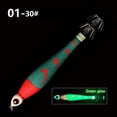 thumbnail image 2 of Anzuelo Calamar Con Tubo Soplado Camarones Ponderado Luminoso para Pesca Calamar (Estilo 1 30#113g), 2 of 9