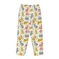 thumbnail image 5 of Xecao Boho Bunny Women's Straight Lounge Pajama Pants: The Epitome of Relaxed Sleepwear, 5 of 9