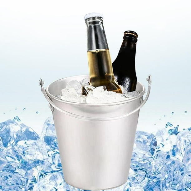 ice Beverage Bucket with Handle drink Beverage Tub Snack Buckets