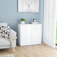 thumbnail image 1 of vidaXL Sideboard White 80x36x75 cm Engineered Wood, 1 of 5