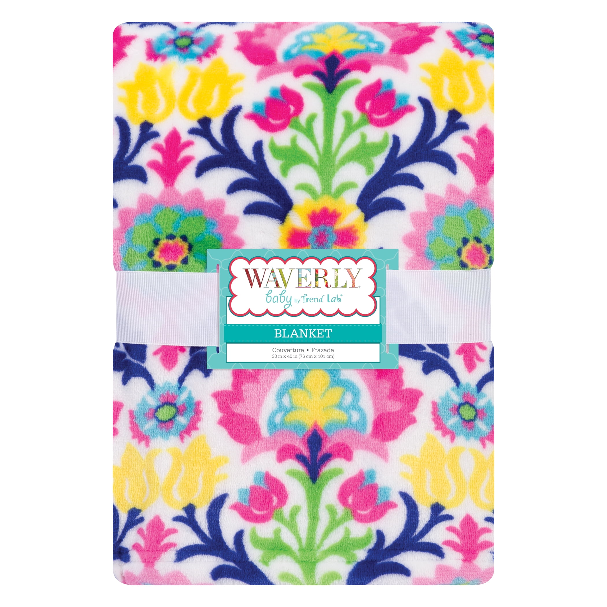 Waverly Santa Maria Plush Baby Blanket