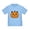 Baby Blue, variant on - Cat Jack O Lantern Pumpkin Toddler T Shirt - Cute Toddler T-Shirt, 100% Cotton