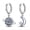 No.3, variant on Original Devil's Eye 925 Sterling Silver Hoop Earrings AAA CZ for Women Jewelry Gift