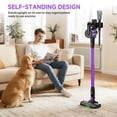 thumbnail image 4 of Brushless Upright Vacuum Cleaner, Lightweight Build, 2 Speed Modes, 45 Mins Runtime, Green Dust Indicator, Efficiently Cleans Pet Hair, Dust, Carpets and Hard Floors for Daily Home Use, 4 of 16
