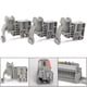 thumbnail image 2 of E/ Din Rail Terminal Blocks End Stopper Bracket Grey,Terminal Block Connector(Pack Of 100), 2 of 5