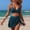 Sky Blue, variant on HAIJIE Women's Bikini Set Push Up Swimsuit Two Piece Adjustable Tum-My Control Floral Print Tankini Sets for Women Wife 2026 Summer Vacation Outfits Without Bikini Set (Green,XXL)