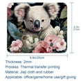 thumbnail image 5 of Koala Square 8.3x9.8 Inch Non-Slip Rubber Bottom Printed Desk Mat Gaming Mousepad Mouse Mat for Office and Gaming, 5 of 6