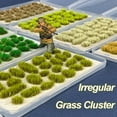 thumbnail image 6 of Toy Miniature Plant Scenery Model Sand Table Layout Simulation Wargame Scenery Irregular Grass Tufts Artificial Flower Cluster BIG TYPE 5, 6 of 8