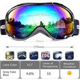 thumbnail image 2 of Ski Goggles for Men Women with UV Protection, Anti-Fog Dual Lens, 2 of 7
