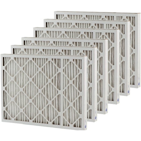

SpiroPure 16X31.5X2 MERV 11 Pleated Air Filters - Made in USA (6 Pack)
