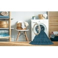thumbnail image 2 of Ahgly Company Machine Washable Indoor Rectangle Transitional Light Sea Green Area Rugs, 5' x 7', 2 of 7