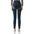 thumbnail image 1 of Leggings de cintura alta para mujer - Pantalones de invierno cálidos para yoga, senderismo, running - Gris para 0 ℃ a 10 ℃, 1 of 6