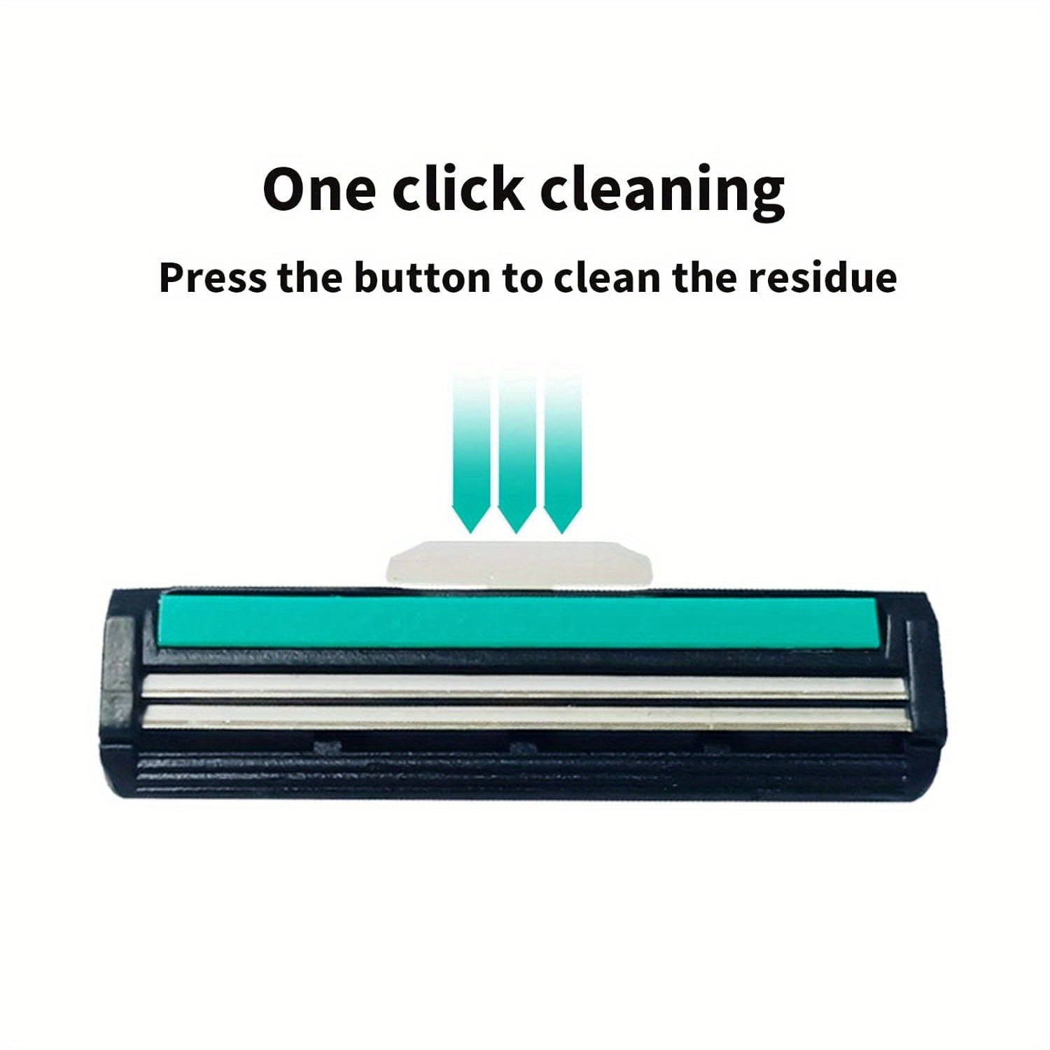 Razors for men Shaving, 2-Blade mens Razor Includes 1 Handles and 30 Replaceable razor head, Non-Slip Travel Carry Shaver for men Pack