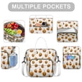 thumbnail image 2 of Classic Halloween Pumpkins Pattern Womens Lunch Box for Work,Insulated Large Lunch Bag for Tween and Teen,Loncheras Para Mujer,Leakproof Adult Lunch Bag for Work,Beach,Travel,Picnic,Camping, 2 of 7