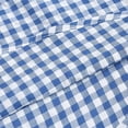thumbnail image 6 of KICILVS Renaissance Costume Women Puff Sleeve Vintage Gingham Plaid Dress Empire Waist U Neck Casual Halloween Swing Dress, 6 of 6