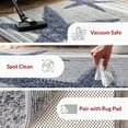 thumbnail image 2 of nuLOOM Thomas Paul Starfish and Striped Area Rug, 5' x 5', Square, Starfish Grey, 2 of 10