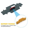 thumbnail image 3 of Sujetador de batería RC CAR STURDY SIMPLE METAL METAL CONTROLADO CONTROLADO AJUSTE COMPLETAR REEMPLAZO DE LA HERRAMENTA PARA K989 284131 MINI-Q9 GOLDEN sidaley FN009815-03, 3 of 7