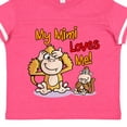 thumbnail image 4 of Inktastic My Mimi Loves Me Monkey Boys or Girls Toddler T-Shirt, 4 of 5