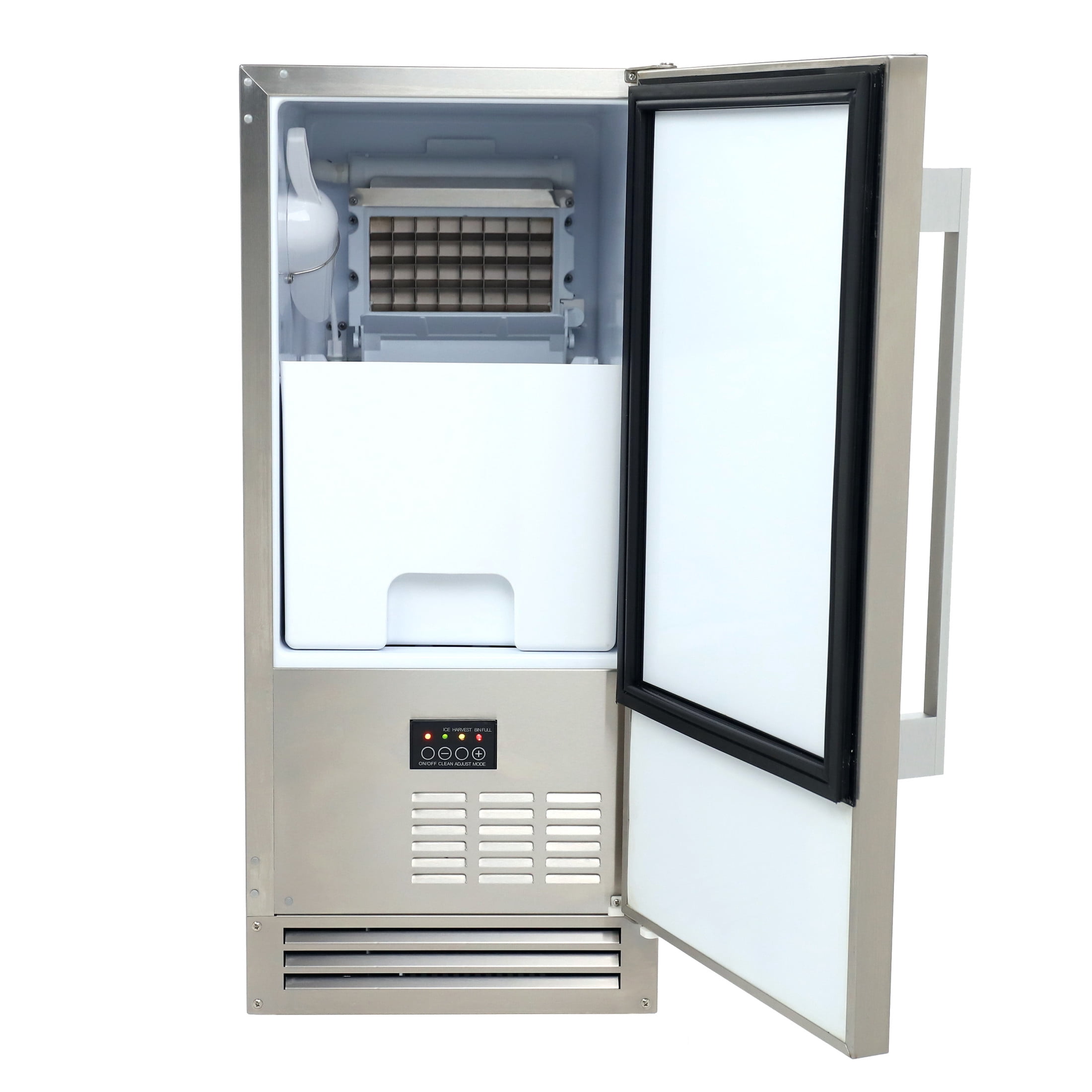 Avanti ELITE Series Outdoor Commercial Built-In Ice Maker, 50 lb. Capacity, in Stainless Steel (OIM1550U3S)