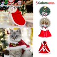 thumbnail image 2 of Ropa de Navidad para mascotas, disfraz de Cosplay, capa transformada para perros, vestido de fiesta, accesorios de decoración para cachorros y gatos, 2 of 4