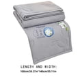 thumbnail image 3 of Summer Cooler Quilt Soft Blankets Cool Sleeping Summer Blankets Direct Cooling Throw Blanket with Double Sided Cold Effect Breathable & Lightweight Suitable for Night Sweats & Hot Flashes, 3 of 7