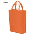 thumbnail image 3 of Unique Bargains Sac-Cadeau Réutilisable en Non-Tissé de Style Vertical 36x25 cm, Orange, Lot de 10, 3 of 5