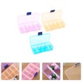 thumbnail image 3 of 3Pcs Plastic Classified Storage Box Creative Simple Jewelry Holder Home Supply, 3 of 8