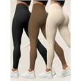 thumbnail image 3 of Slimove 3D Leggings Anti Cellulite for Women, High Waisted Tummy Control Butt Lifting Leggings, Sculpting Compression Yoga Pants for Gym Workout & Daily Wear, 3 of 8