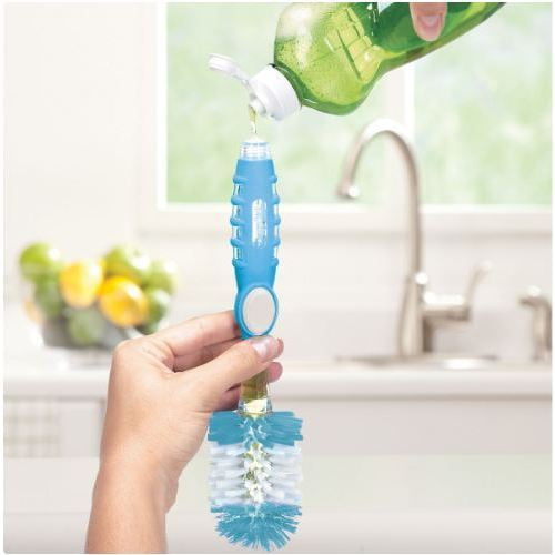 Munchkin Soap Dispensing Bottle Brush - Color May Vary