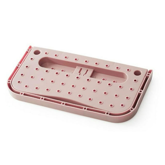 Punch-free bathroom plastic wall-mounted dust-proof storage shoe rack Storage for Clothes with Drawers