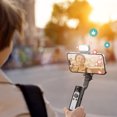thumbnail image 2 of Palo de Selfie Hohem iSteady XE Estabilizador de cardán para teléfono inteligente de 3 ejes, cardán portátil Vlog, antivibración con luz de relleno LED magnética, mini trípode, capacidad de carga de 2, 2 of 8