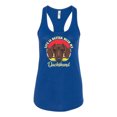 thumbnail image 2 of Wild Bobby, Life is Better with My Daschund Cute, Dog Lover, Women Racerback Tank Top, Royal, X-Large, 2 of 4